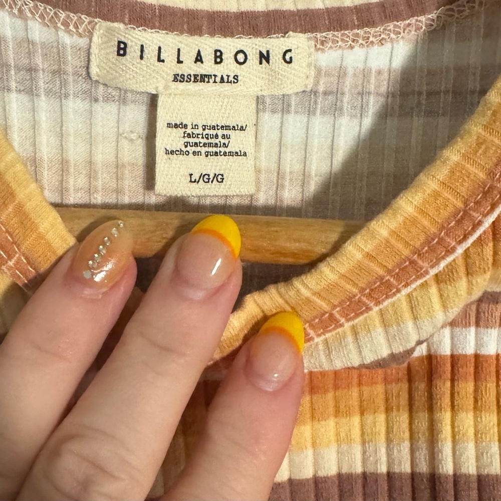 NWT Billabong Tomboy Mini Dress 90’s vibe Halter Bodycon Dress Size L/12 - Picture 4 of 6
